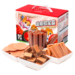三只松鼠 _山楂多宝盒770g休闲零食山楂条山楂片
