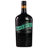 寰盛洋酒 BLACK BOTTLE 黑瓶苏格兰调和威士忌英国洋酒烈酒 黑瓶岛烟