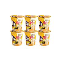 SAMYANG 三养火鸡面杯面组合装 韩国方便面桶装夜宵干拌面速食 四种芝士味80g*6杯