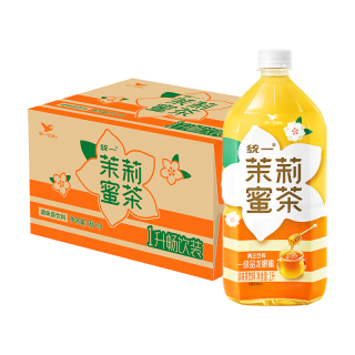 统一 茉莉蜜茶 1L*8瓶 整箱装（新老包装随机发货）