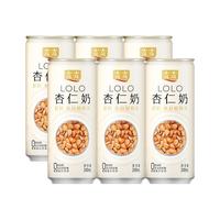 露露香浓杏仁拿铁咖啡伴侣 240ml*6罐植物奶咖啡大师下午茶杏仁奶