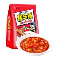 NONGSHIM 农心 甜辣双享川香麻辣年糕拉面锅330g袋装 速食方便面 网红熬夜宵