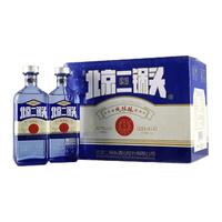永丰牌 北京二锅头永丰 纯粮酿造 白酒整箱清香型白酒方瓶 节日礼品 42度 500mL 12瓶