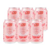 yeo's 杨协成 荔枝水 300ml*6罐