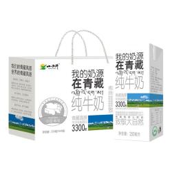 小西牛 高原牧场纯牛奶手提礼盒装 250ml*10盒