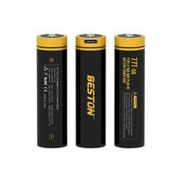 BESTON 佰仕通 3.7v21700可充电锂电池5000mah大容量双向输出充电手电筒专用锂电池电力强劲 可给手机充电