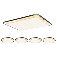 松下（Panasonic）吸顶灯全光谱护眼全屋米家智能led现代简约灯具泽巡四室一厅套装 【全光谱+米家】四室一厅套装