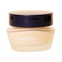 日本嘉娜宝Media媚点粉底霜持久遮瑕粉底液底妆奶油保湿干皮2021年新款 OC-C1自然肤色