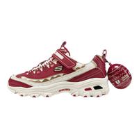 Skechers斯凯奇儿童扭蛋鞋新年运动鞋秋冬女童蛇年红色老爹鞋