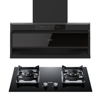 统帅 Leader海尔智家 抽油烟机燃气灶套装 顶侧双吸油烟机家用 24风量大吸力 5.2kw灶具 IQ92D+L2C天然气