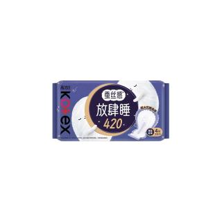 高洁丝 万有引力臻选海岛放肆睡组合日夜套装卫生巾姨妈巾 放肆睡420mm4片