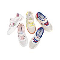 泰兰尼斯男童篮球鞋耐磨透气中帮网眼透气小白鞋儿童板鞋防滑软底运动鞋 白彩 选小一码 35 内长22.5cm