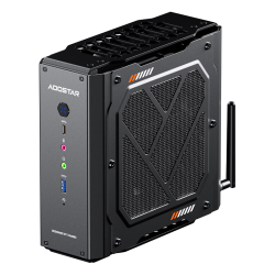 天钡 游刃X 迷你游戏主机 黑色（锐龙R9-6900HX、RX-6600LE 8G、准系统）