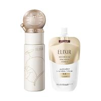 ELIXIR 怡丽丝尔 meets哆啦A梦限定版水乳套装保湿护肤 乳+乳替换装(滋润型) 130ml+110ml