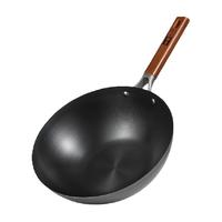 中康 ZHONGKANG 第二代精铁炒锅铁锅无涂层家用炒菜锅