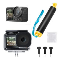 TELESIN 日常出行套装 运动相机套装+骑行夹+挂脖胸带+背包夹+自拍杆 游泳套装