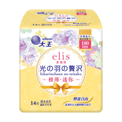 elis 0.42/片 大王elis爱璐茜自在瞬吸250mm39片日用棉柔姨妈巾