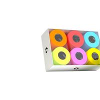 Renova 葡萄牙进口彩色卷纸有芯厕所纸家用手纸卫生间纸巾6色盒装