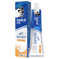 好来 超白小苏打牙膏 冷压椰子油 120g
