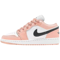 Jordan官方AIR JORDAN 1 LOW GS AJ1大童运动童鞋休闲低帮 553560 800北极橙/煤黑/白色 35.5
