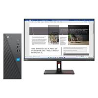 联想（Lenovo） 来酷 个人商务办公台式机电脑 8升主机 12代酷睿i5 8G 512G固态 21.45英寸