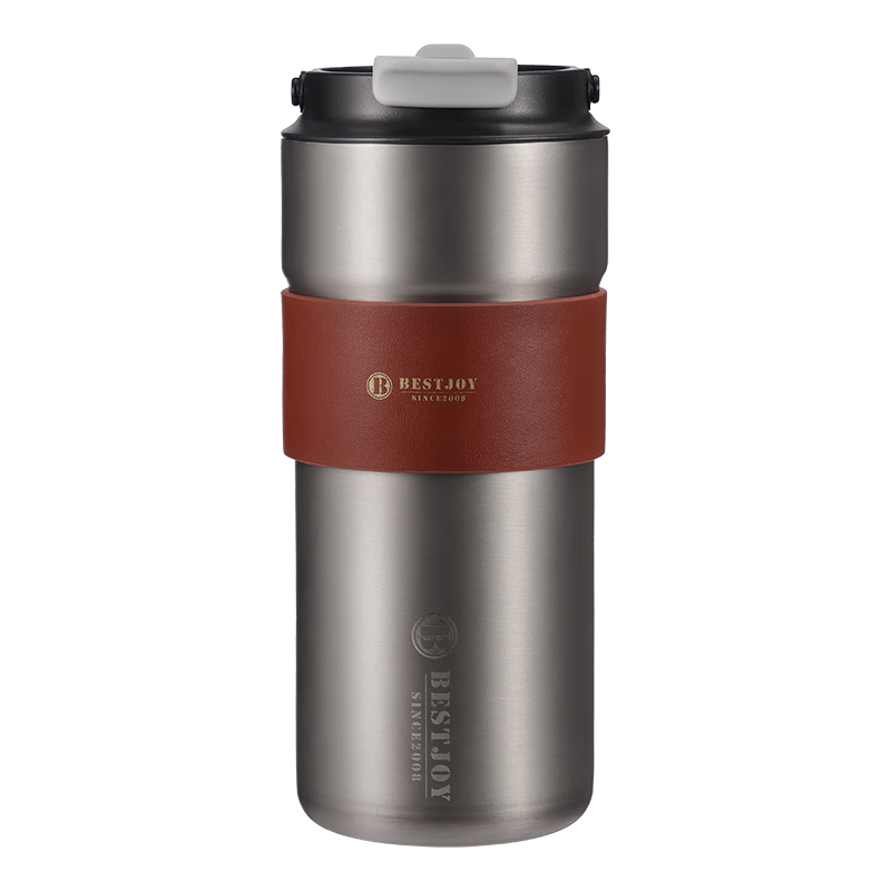 白色/一盖双饮/提手/皮套 750ml