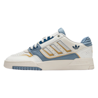 阿迪达斯（adidas）三叶草男鞋运动鞋 24夏休闲运动鞋潮流时尚透气休闲板鞋 米白-蓝/潮流板鞋/【元 41 （内长255mm） 40 （内长245mm）