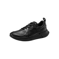 爱步（ECCO）【BIOM 2.2】秋冬季牛皮软底运动跑步鞋男 健步830844 黑色42