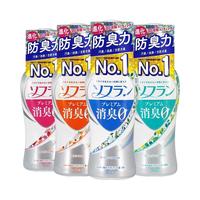狮王SOFLAN柔顺剂金纺防静电持久550ml四选一香薰玫瑰