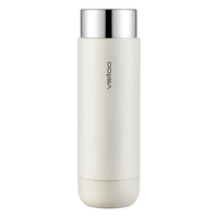 VSITOO车载烧水杯电热水杯便携式加热保温杯12v/24v通用旅行车用恒温杯 支持鸿蒙智联-象牙白【可调温】