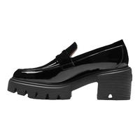 STUART WEITZMAN SOHO LOAFER 厚底粗跟乐福鞋 黑色 36