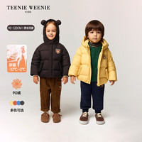 TEENIE WEENIE 轻暖蓬松 儿童羽绒服 黑色 110 cm