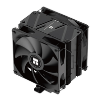 利民(Thermalright)BA120 EVO DARK爆裂刺客CPU风冷散热器 156mm高度 6热管双风扇 14代INTEL1851 AM5散热器 BA120 EVO DARK【6导热+单塔双