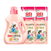立白 Liby大师香氛洗衣液玫瑰花香机洗手洗衣液持久留香柔顺护衣袋装瓶装 【2件加赠】大师香氛液实惠套装
