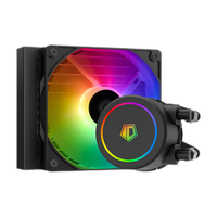 ID-COOLING 一体式CPU水冷散热器 120电脑水冷 ARGB幻彩风扇 支持LGA12001700/AM4/AM5 FX120 ARGB