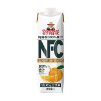 福兰农庄 100%nfc果汁NFC橙汁 无添加纯鲜榨果汁饮料 NFC100%橙汁1L