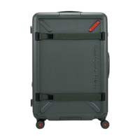 Samsonite新秀丽行李箱女拉杆箱大容量结实户外露营旅行箱UB7 绿色 25英寸