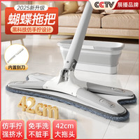 享家美 平板拖把 2025新款 42cm 1块布