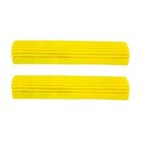 利临 2只装海绵拖把头替换装通用对折式吸水胶棉拖把替换头