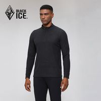 百亿补贴：黑冰 户外运动抓绒衣秋冬保暖防风抗静电半拉链抓绒