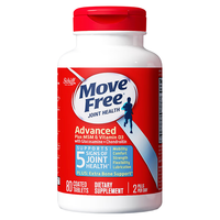Schiff Move Free益节氨糖软骨素钙片蓝瓶80粒