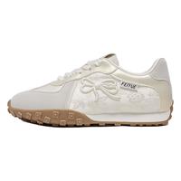 Feiyue/飞跃德训鞋2024夏季芭蕾鞋超轻低帮运动休闲鞋女鞋蝴蝶结