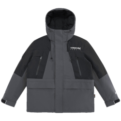 太平鸟 CORDURA鹅绒连帽羽绒服男