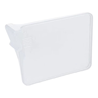 冰箱分隔板家用厨房冰箱内侧门分格片防倾倒分层隔板卡扣式分类收纳盒通用塑料分格夹收纳 冰箱分隔板【8个】