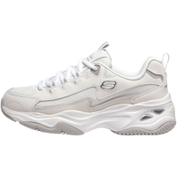 SKECHERS 斯凯奇 女鞋秋冬熊猫鞋复古厚底缓震老爹鞋黑色时尚休闲运动鞋子百搭