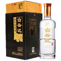 淘金币198.65元、今日必买：白云边 金四星陈酿 45度 浓香型白酒 500mL*6瓶