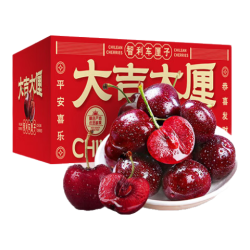 鲁禧海岸 智利车厘子 4斤(净重) 大果J级丨5斤礼箱装