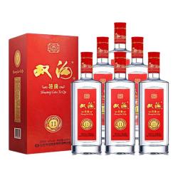 双沟 浓香型白酒 纯粮酿造【端午送礼】 42度 500mL 6瓶 整箱双沟特曲