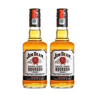 金宾（Jim Beam）白占边 美国 调和型 威士忌 洋酒 375ml * 6瓶