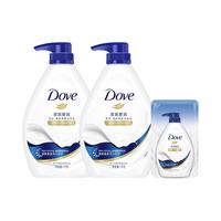 多芬 【年度】多芬滋养美肤沐浴乳沐浴套装2190g